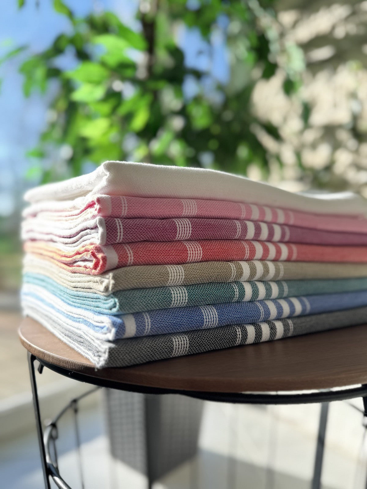 Hamam pyyhe Jätti musta puuvilla 100x210cm