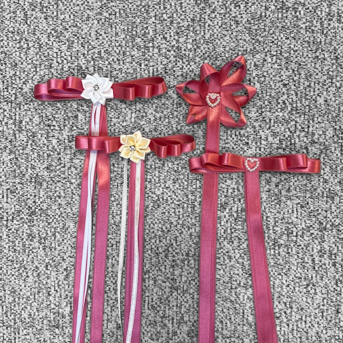 Kasterusetti Helmisydän pinkki